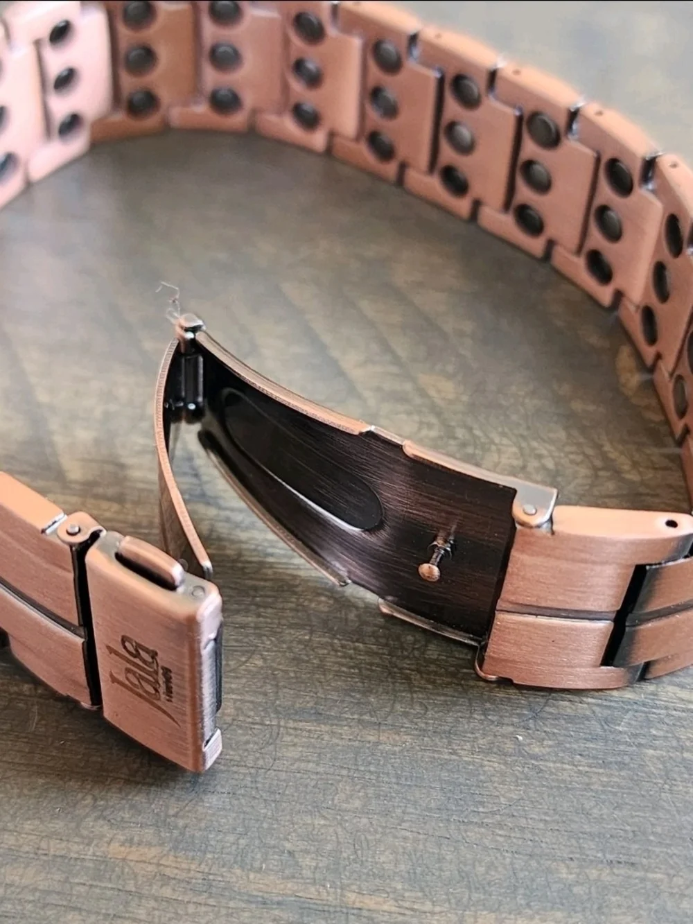 Genuine JalaStudios Pure Copper Magnetic Bracelet 60 Magnets Heavyweight 21mm